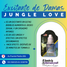 JUNGLE LOVE EXCITANTE DAMAS Y CABALLEROS SEXSHOP PTE PIEDRA